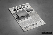 2x1 Page Newspaper Template Indesign, a Flyer Template by Newspaper Templates (Thumbnail 4 of 5)