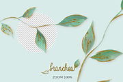 Branches & Splatter Kit, a Brush Add-On by PandoraDreams (Thumbnail 7 of 38)