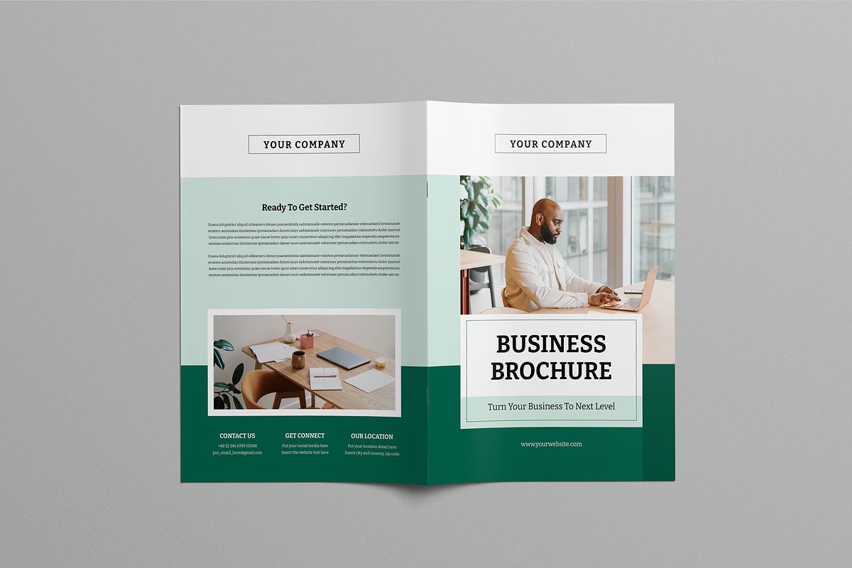 Brochure Template | Canva & InDesign, a Brochure Template by Leaflove (Photo 9 of 10)
