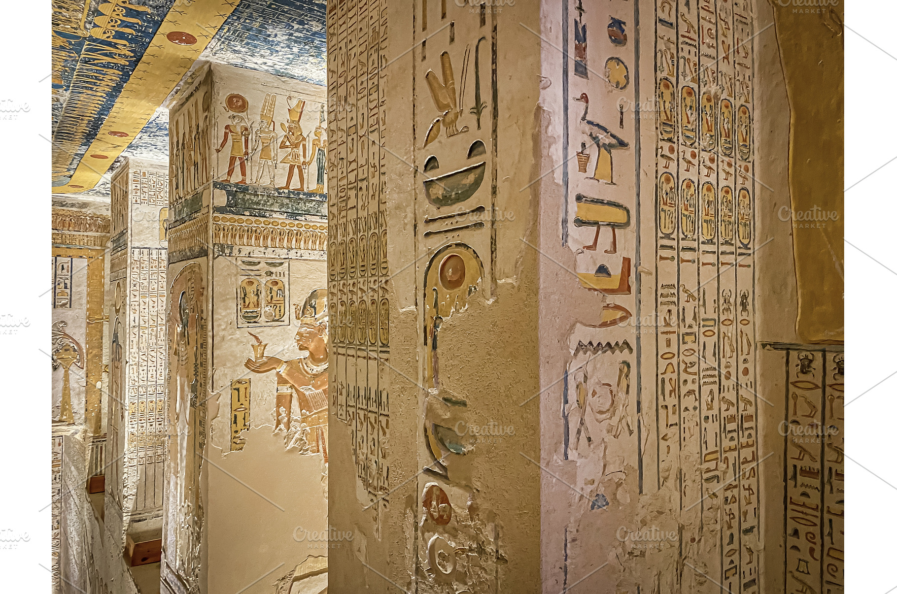 Tomb of Memnon KV9 in the Egyptian, an Architecture Photo by TatsianaSalauyova