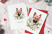 Festive dogs bundle, an Animal Illustration by TheCuteShop (Thumbnail 23 of 33)
