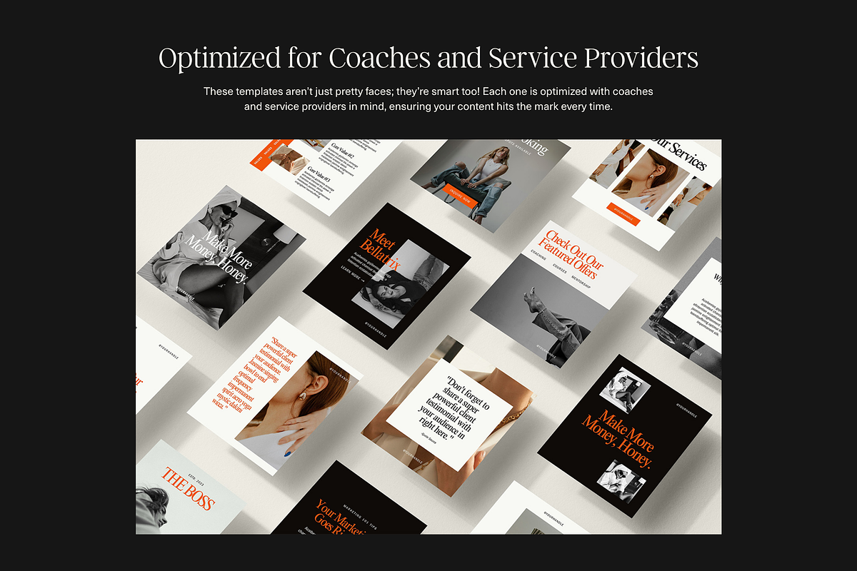 50 Canva Social Media Templates, a Social Media Template by Glo Design Studio (Photo 4 of 10)