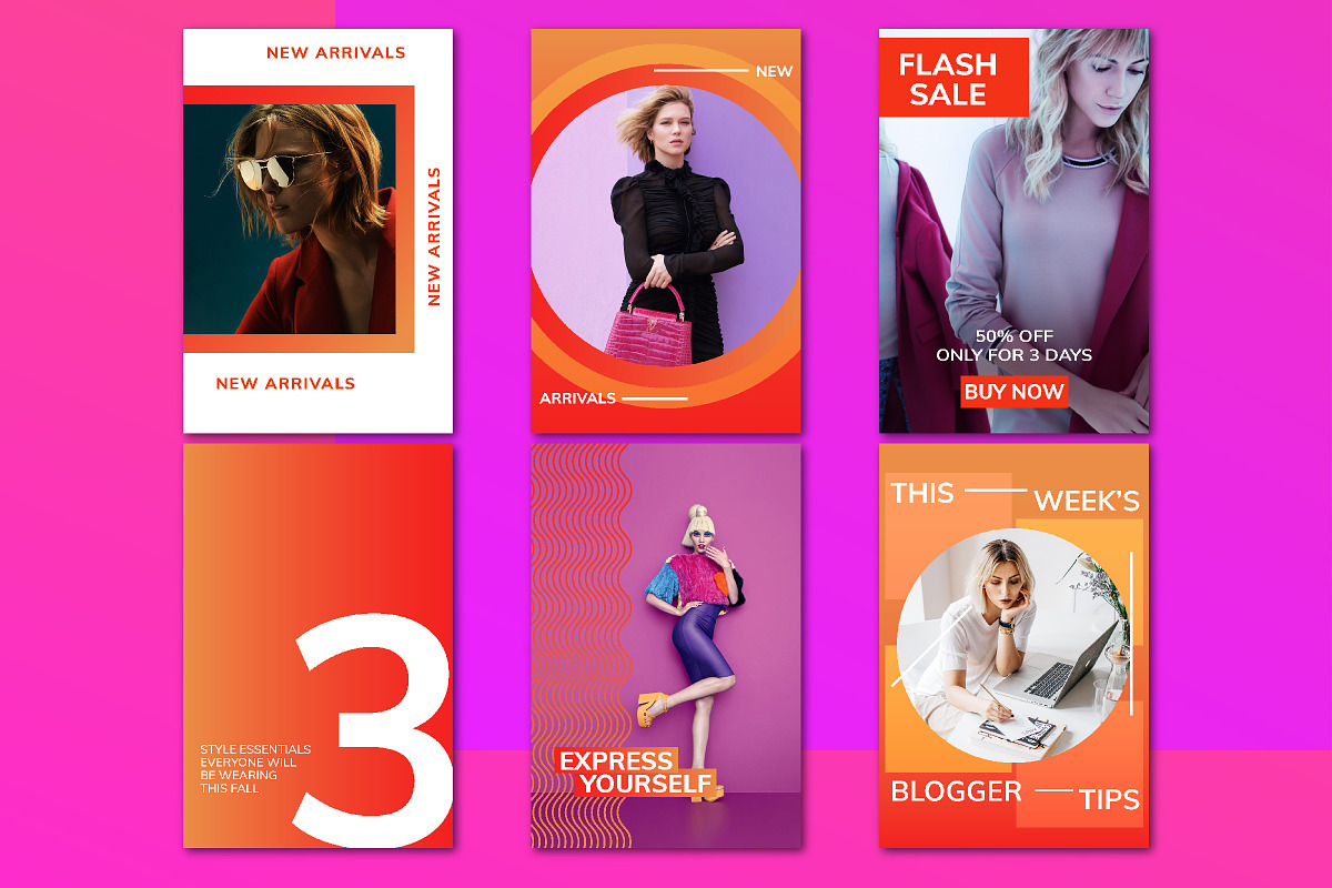 Bright Social Media Kit, a Social Media Template by Nassiie (Photo 6 of 8)
