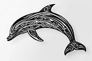 Tribal Dolphin Laser Cut Bundle, a Graphic by balal (Thumbnail 16 of 16)
