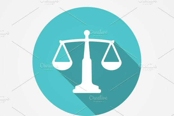 Scales Balance Icon Harmony Concept