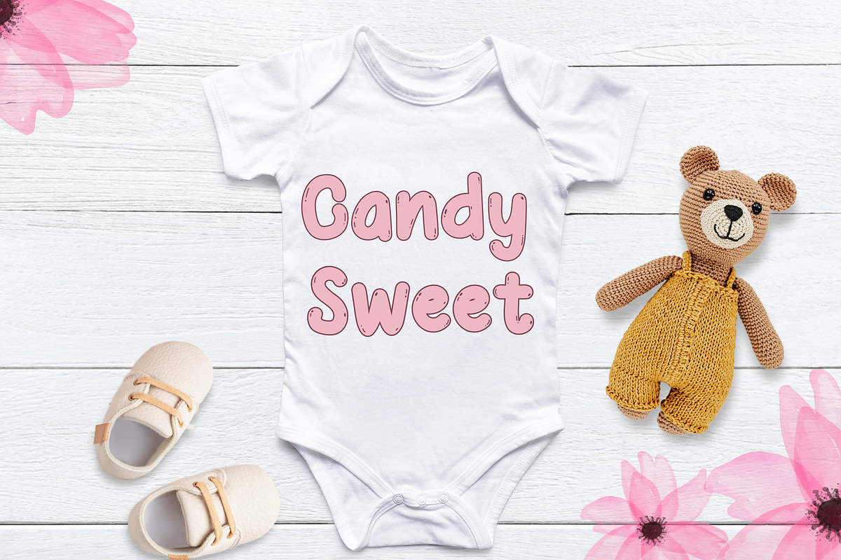 Candy font, a Handwritten Font by JJuta (Photo 4 of 5)