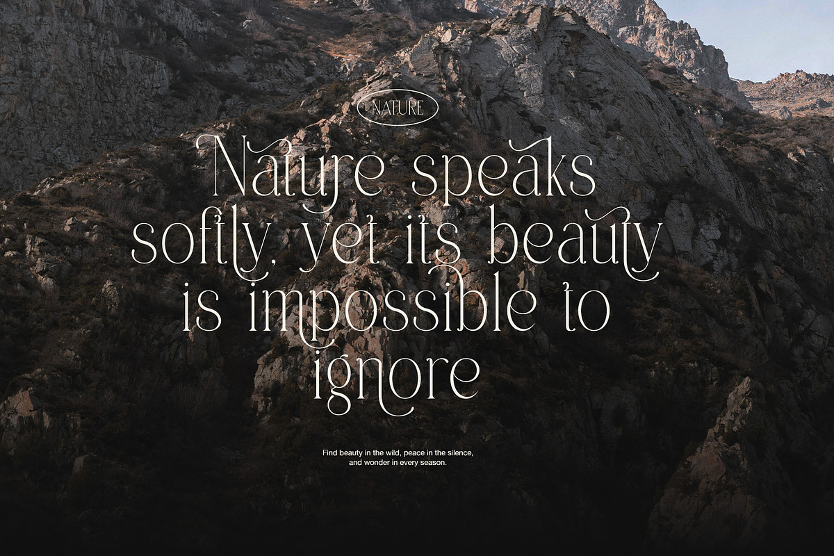Marben Elegant Serif Font, a Serif Font by Graphicxell (Photo 6 of 8)