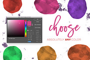 Watercolor Texture Generator, an Action Add-On by Josh Johnson (Thumbnail 2 of 9)