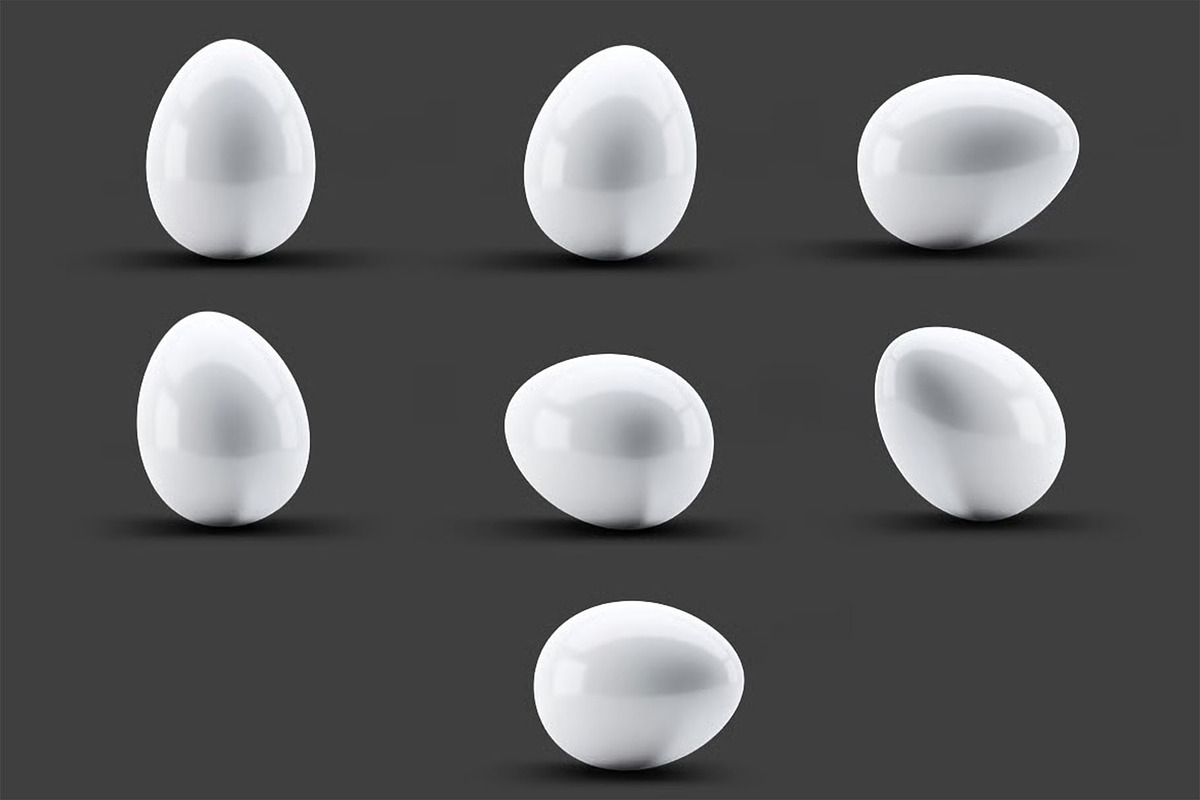 Easter Eggs Mock-Up, a Product Mockup by DesignRushMarket (Photo 5 of 6)