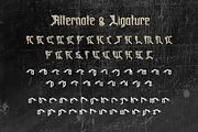 Noxfreatus - Blackletter Display, a Blackletter Font by Dhabee (Thumbnail 7 of 15)