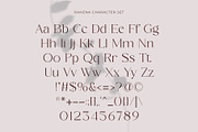Rahena - New Modern Serif Font, a Serif Font by Muflieart (Thumbnail 8 of 10)