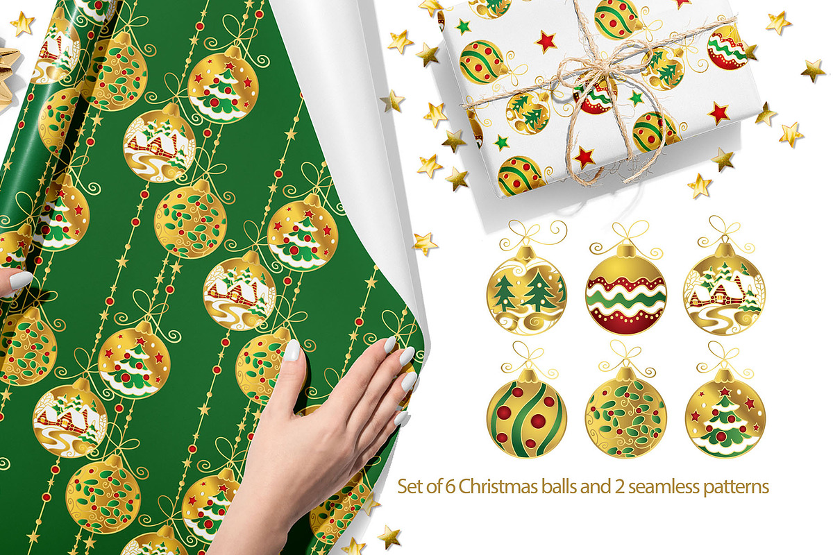 Christmas Vector Collection, a Pattern Graphic by Marina.Markizova (Photo 5 of 6)
