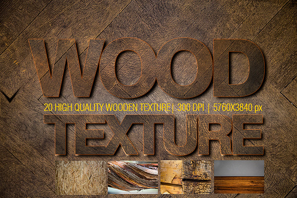 20 High Quality Wooden Texture Pack