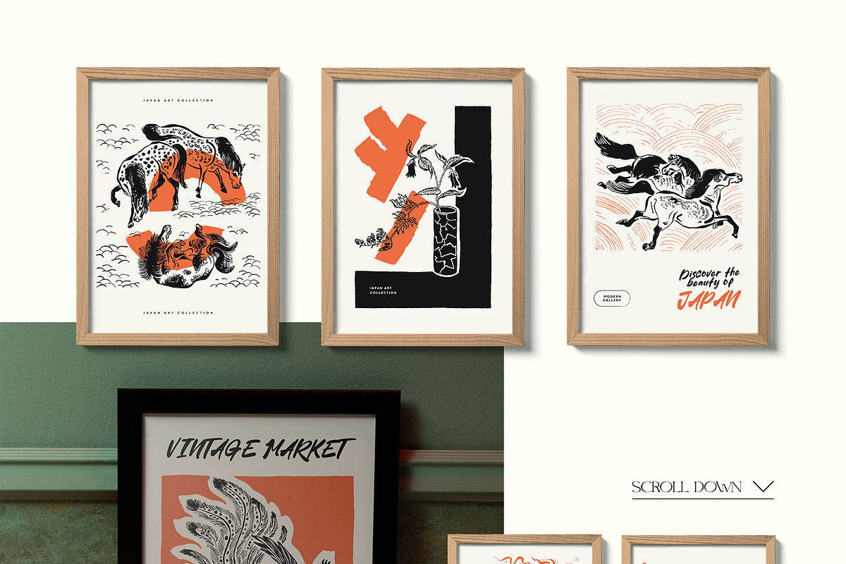 Vintage Japan | Wall Art Creator, an Object Graphic by Leleka.Store (Photo 8 of 19)