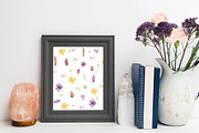 Grey and Floral Frame Mockup, a Print Template by Ashley Alexandra Design (Thumbnail 3 of 5)