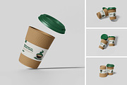 Coffee Cup Mockup, a Packaging Mockup by Pikachudesign (Thumbnail 1 of 5)