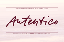 Autentico Realistic Handwriting Font