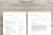 Word Resume & Cover letter Template, a Resume Template by Profilia Resume Boutique (Thumbnail 3 of 6)