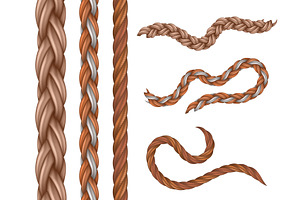 Realistic vector nautical cables, a Background Graphic by Valerie Bodnar