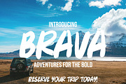 West River - Bold Brush Font, a Handwritten Font by Surplus Type Co (Thumbnail 4 of 5)