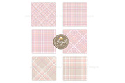 Coquette Plaid Digital Paper Set, a Pattern Graphic by JennyL Designs (Thumbnail 6 of 6)