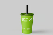 Smoothie Cup Mockup, a Cups & Container Mockup by renderstockmarket (Thumbnail 2 of 4)