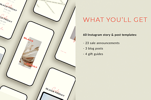 Black Friday Instagram Kit CANVA