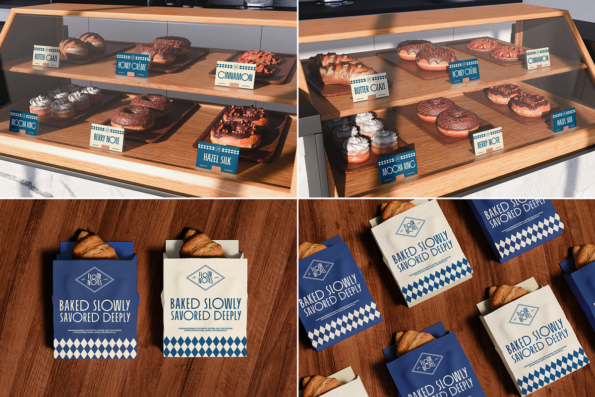 40 Bakery & Coffee Shop Mockups, a Packaging Mockup by Vitora Mockup (Photo 5 of 12)