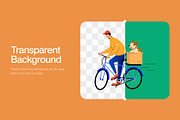 75 Delivery Flat Illustrations, a Transportation Illustration by Vectors Market (Thumbnail 5 of 11)