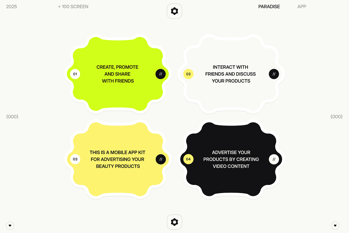 Paradise App UI KIT, an App Template by alievimrax (Photo 3 of 11)