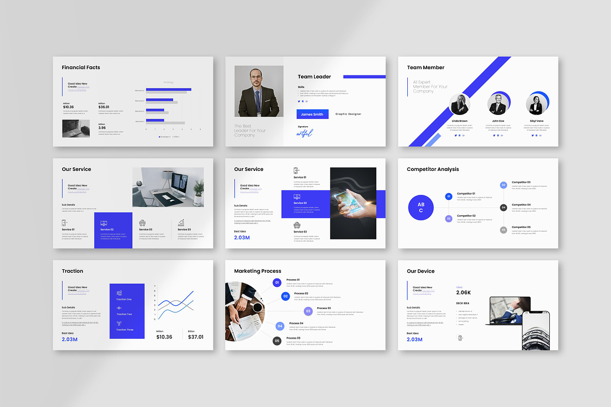 Marketing Plan Presentation Template preview 5