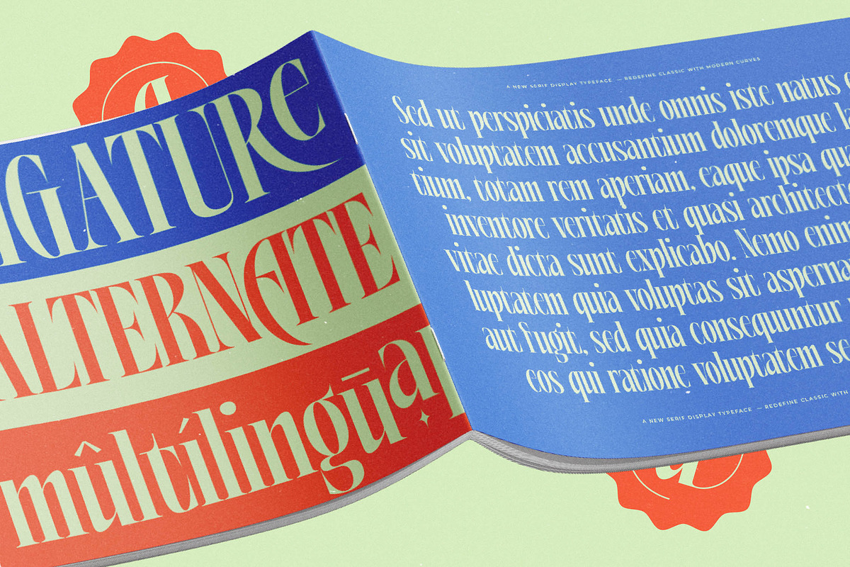 Alkemiogu Modern Serif Display, a Serif Font by timelesstype.co (Photo 11 of 15)