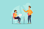 Office life., an Education Illustration by Podis (Thumbnail 4 of 11)