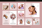 50 Pink Skincare Instagram posts, a Social Media Template by Studio K (Thumbnail 2 of 9)