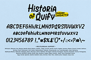 Historia of Quify, a Handwritten Font by Mabhal Studio (Thumbnail 8 of 10)