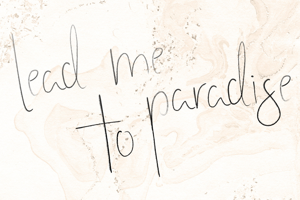 Stay Late | A Signature Font preview 3