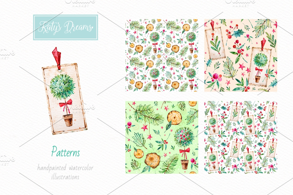 Little Christmas, a Decorative Illustration by Ekaterina Mikheeva (Photo 4 of 5)