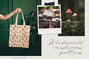 Wonderland watercolor mushrooms, a Decorative Illustration by alenaganzhela (Thumbnail 4 of 9)