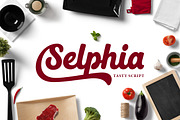 Selphia Script, a Script Font by Get Studio (Thumbnail 1 of 6)