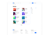 NFT Wallet/Upload/Create/Activity UI, an UI Kit Template by ArtGalaxy (Thumbnail 4 of 5)