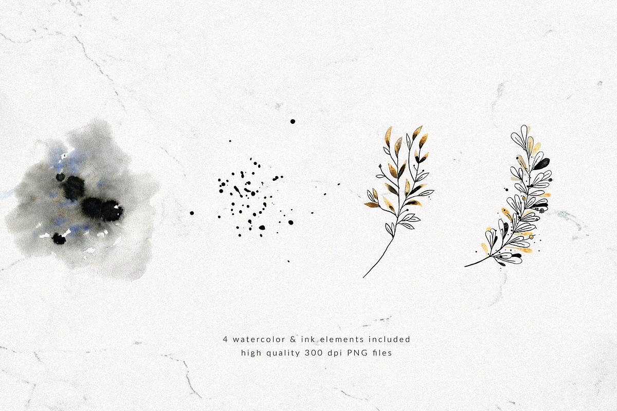 Alphabet Interrupted Watercolor Set, a Decorative Illustration by Bibela (Photo 8 of 9)