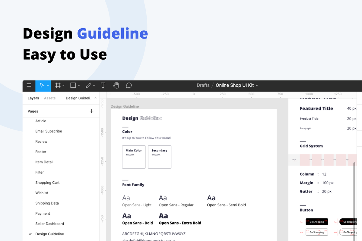 Online Shop UI Kit, an UI Kit Template by timotiusmuliawan05 (Photo 6 of 6)