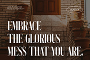 Balqys Elegant Serif Font Typeface, a Serif Font by Perfectype (Thumbnail 5 of 6)