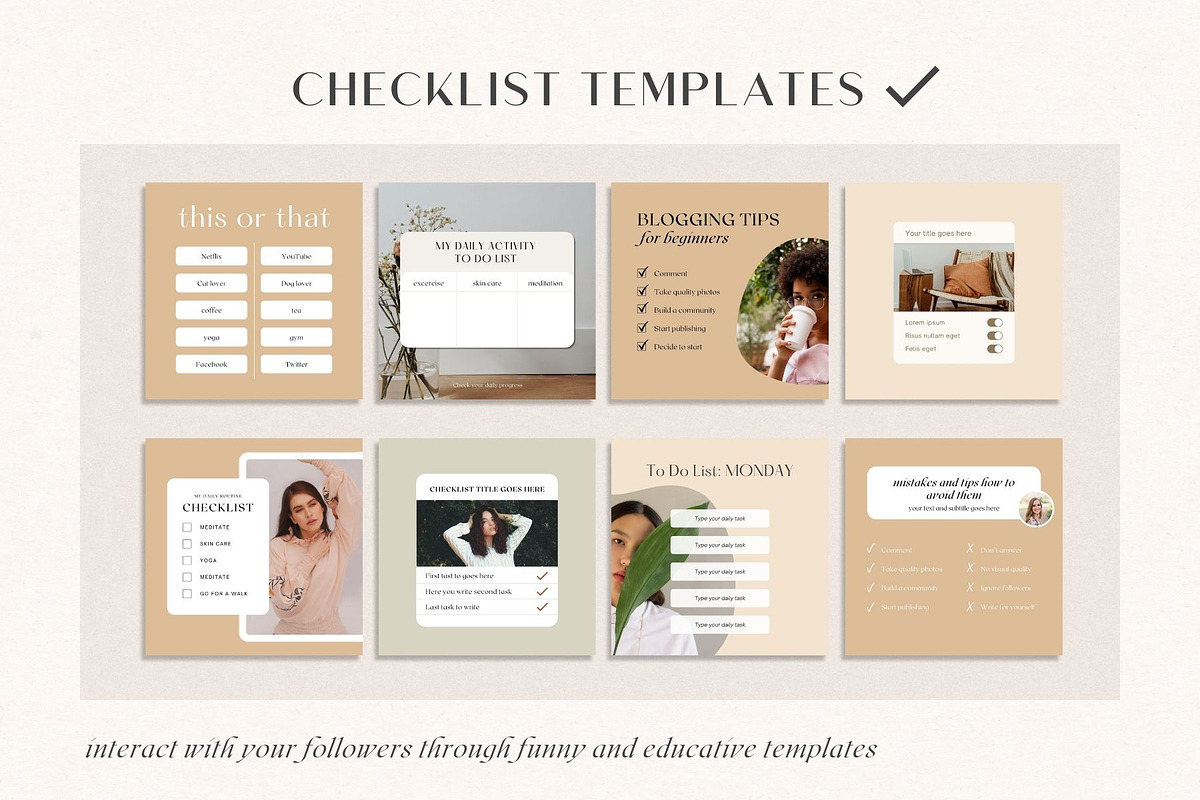 Instagram Engagement Booster | CANVA, a Social Media Template by Lyrata Studio (Photo 16 of 21)