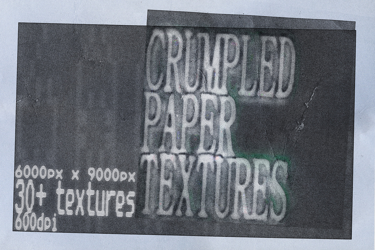 Crumpled archive paper textures, a Texture Graphic by Textexp (Photo 1 of 9)