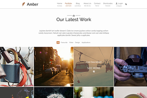 Amber - Responsive Multi-Template