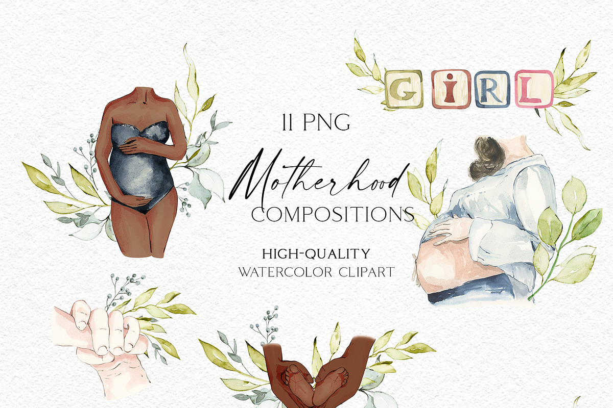 Motherhood Miracle, a Person Illustration by Olga Koelsch (Photo 12 of 14)