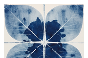 Cybo Collection · Cyanotype Botanics, a Texture Illustration by milatovar (Thumbnail 14 of 19)