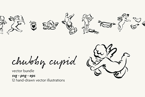 Chubby Cupid Vector Bundle