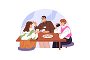 People on coffee break at work set, a Person Illustration by PaperTrident (Thumbnail 2 of 7)